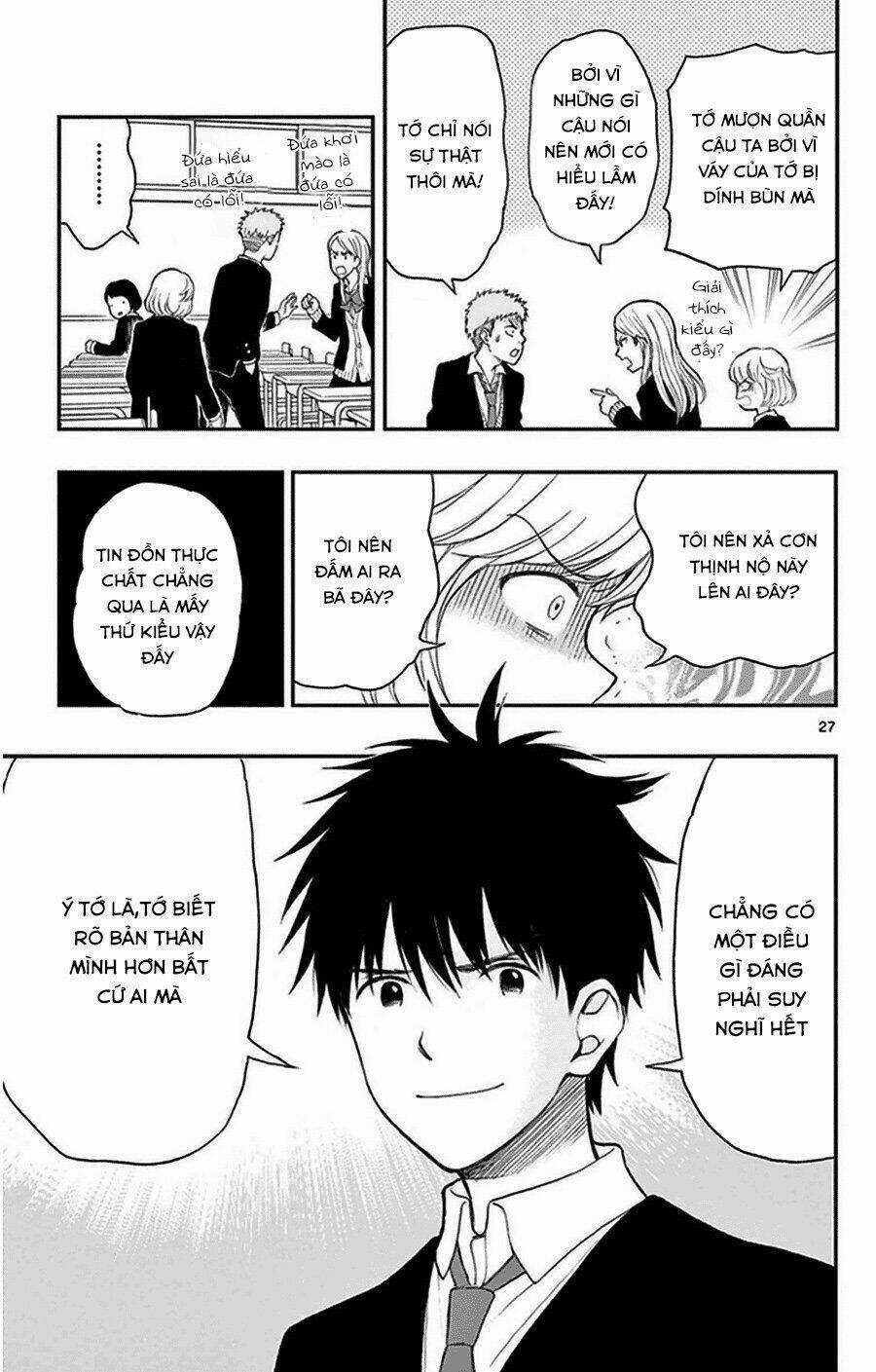 Yugami-Kun Ni Wa Tomodachi Ga Inai Manga Chapter 36 trang 27