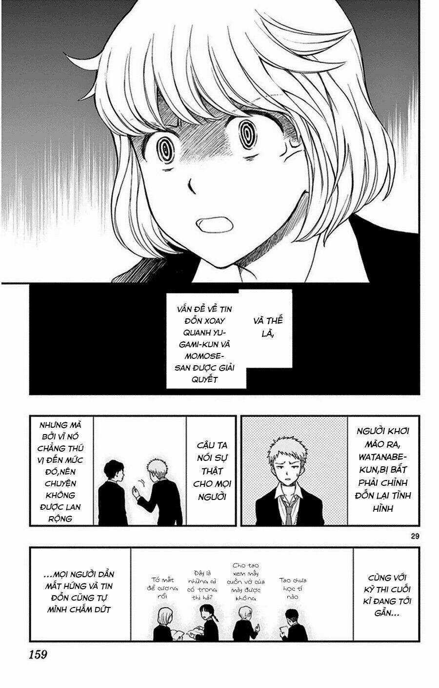 Yugami-Kun Ni Wa Tomodachi Ga Inai Manga Chapter 36 trang 29