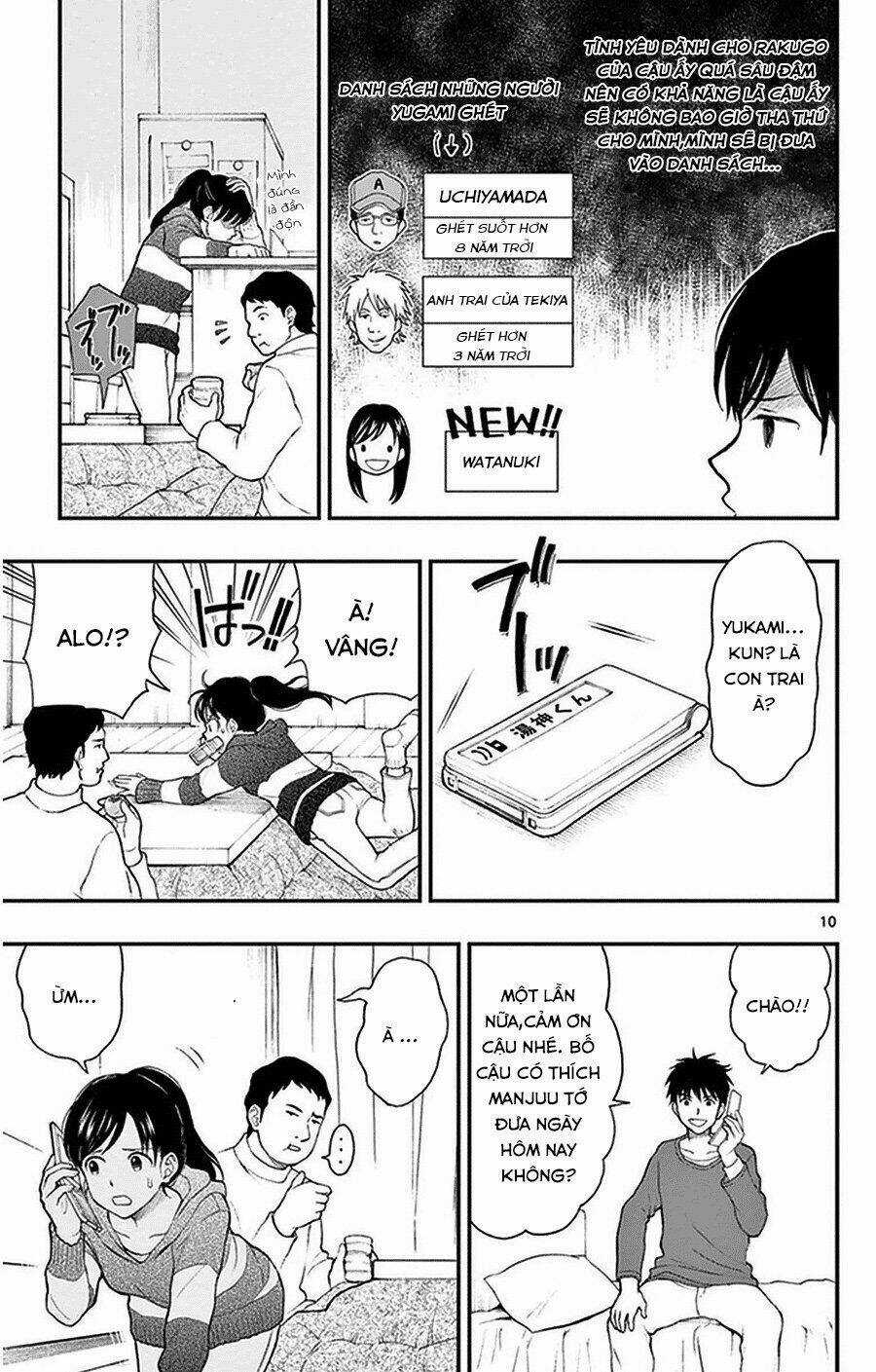 Yugami-Kun Ni Wa Tomodachi Ga Inai Manga Chapter 38 trang 10