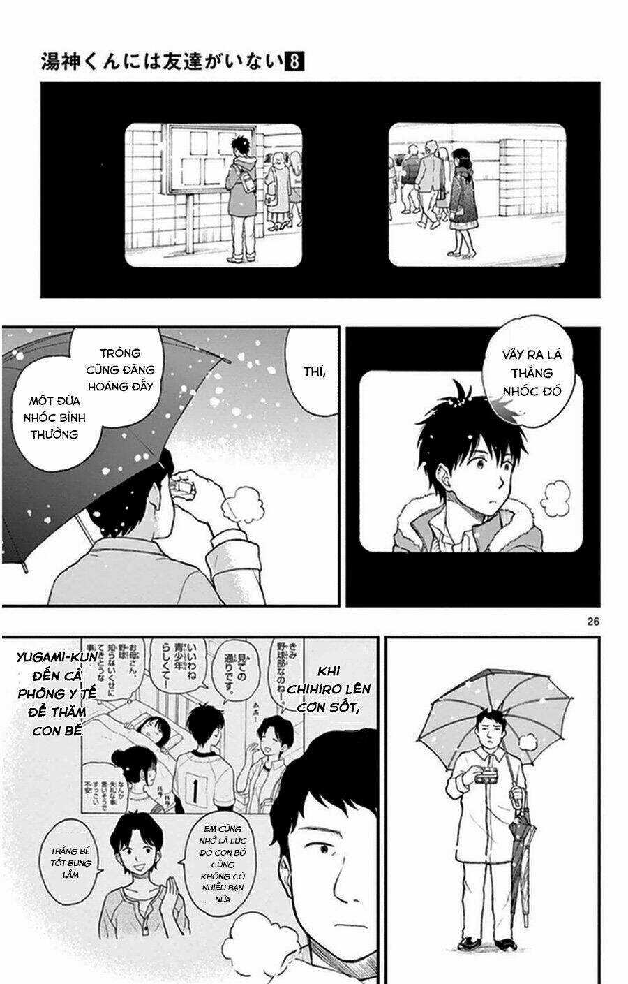 Yugami-Kun Ni Wa Tomodachi Ga Inai Manga Chapter 38 trang 26