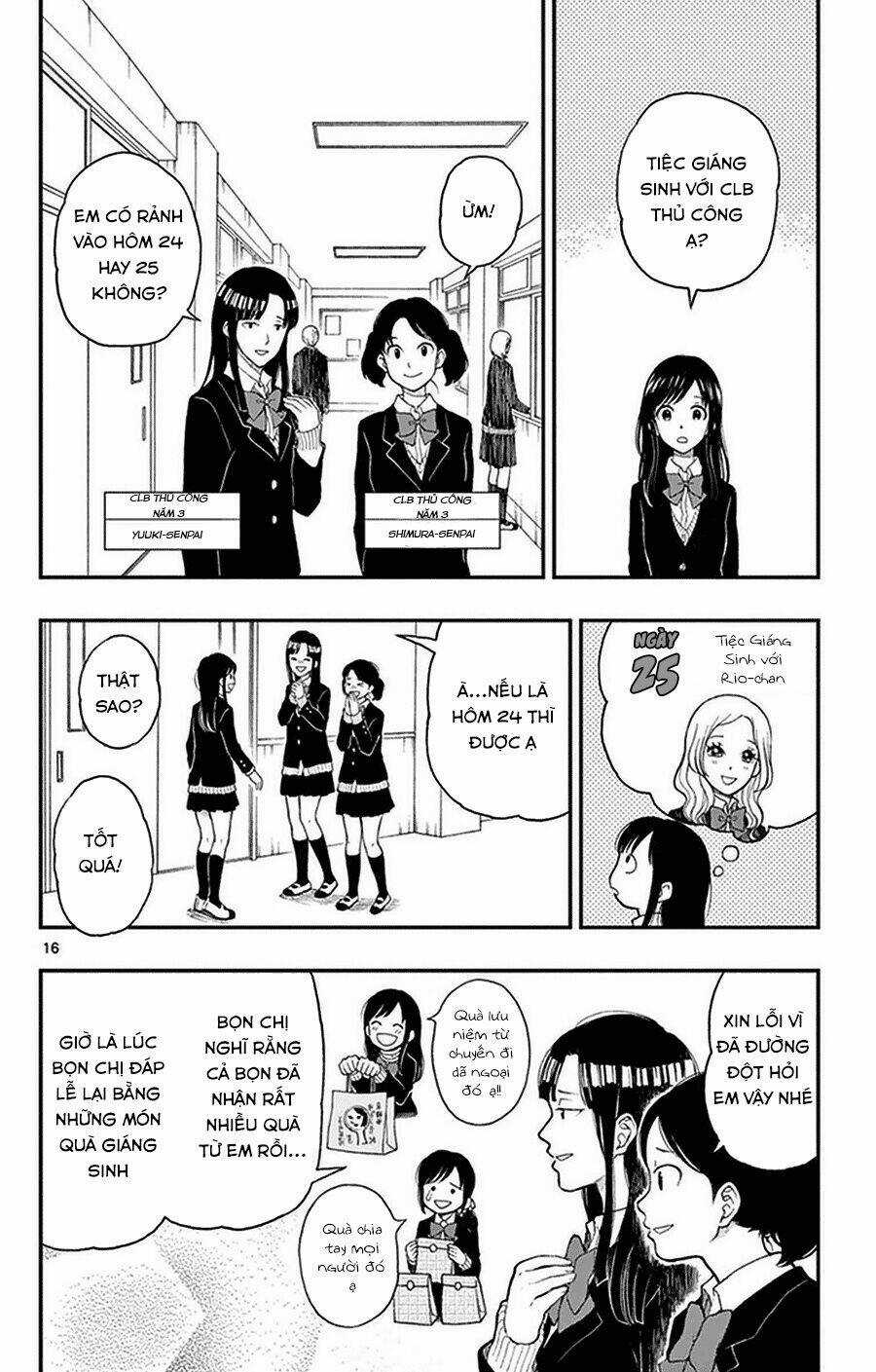 Yugami-Kun Ni Wa Tomodachi Ga Inai Manga Chapter 40 trang 16
