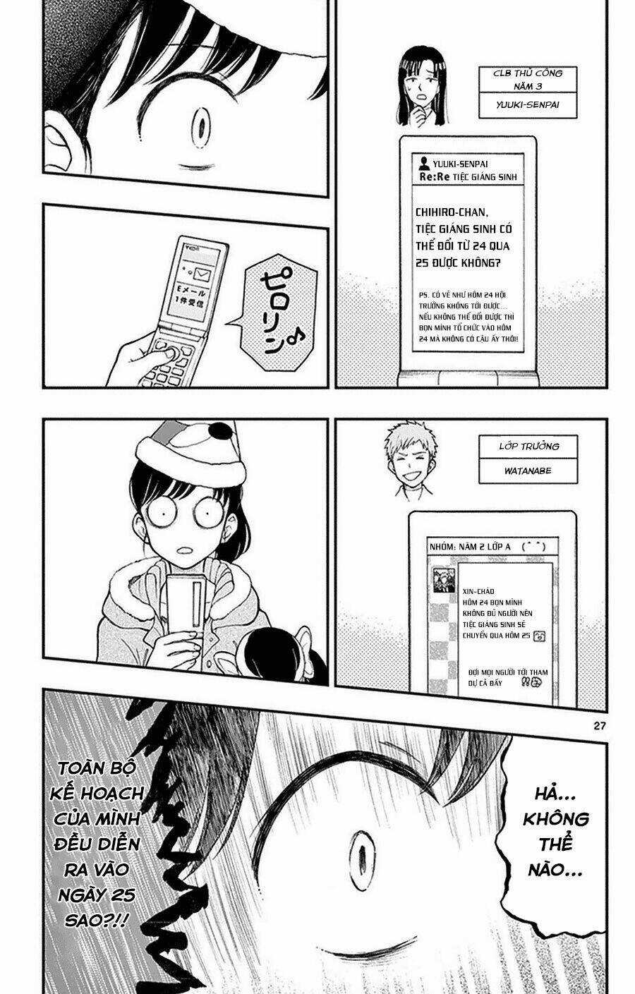 Yugami-Kun Ni Wa Tomodachi Ga Inai Manga Chapter 40 trang 27