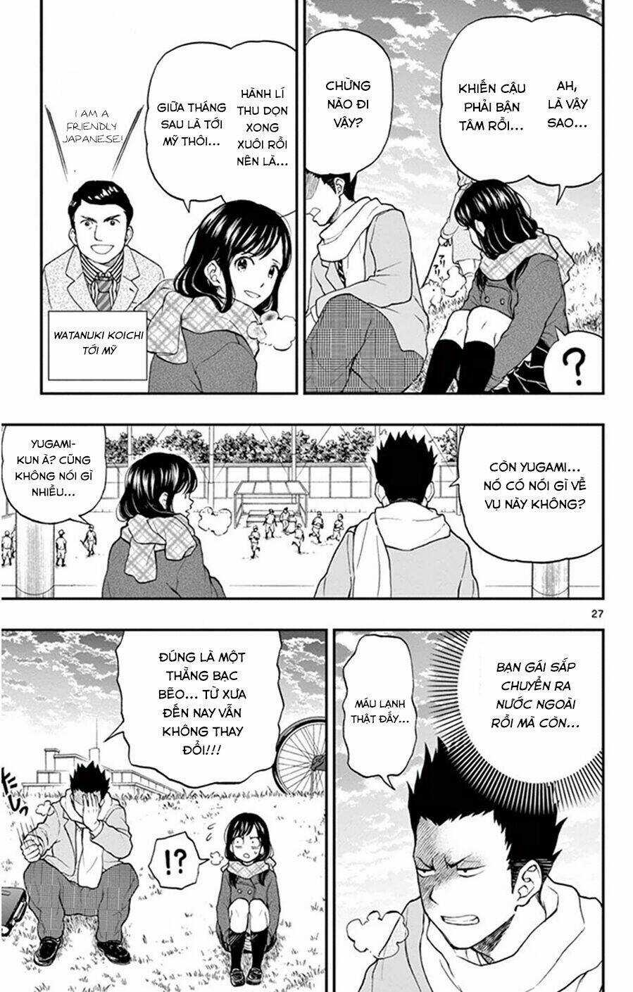Yugami-Kun Ni Wa Tomodachi Ga Inai Manga Chapter 46 trang 27