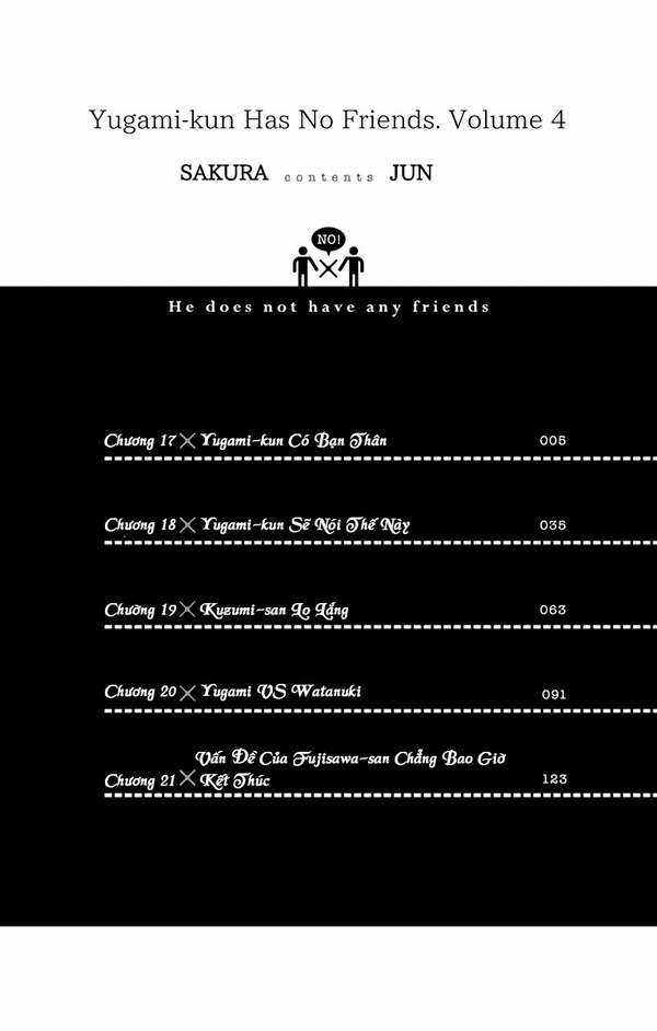 Yugami-kun ni wa Tomodachi ga Inai Chapter 17 trang 4