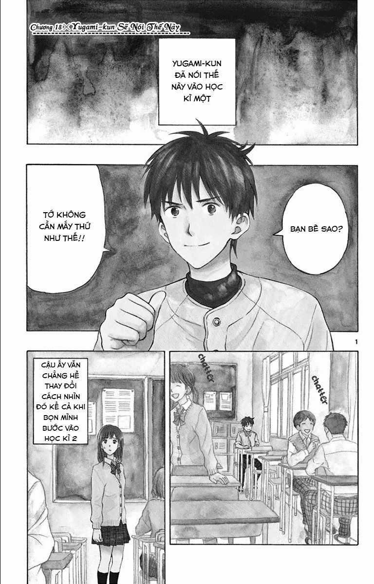 Yugami-kun ni wa Tomodachi ga Inai Chapter 18 trang 1