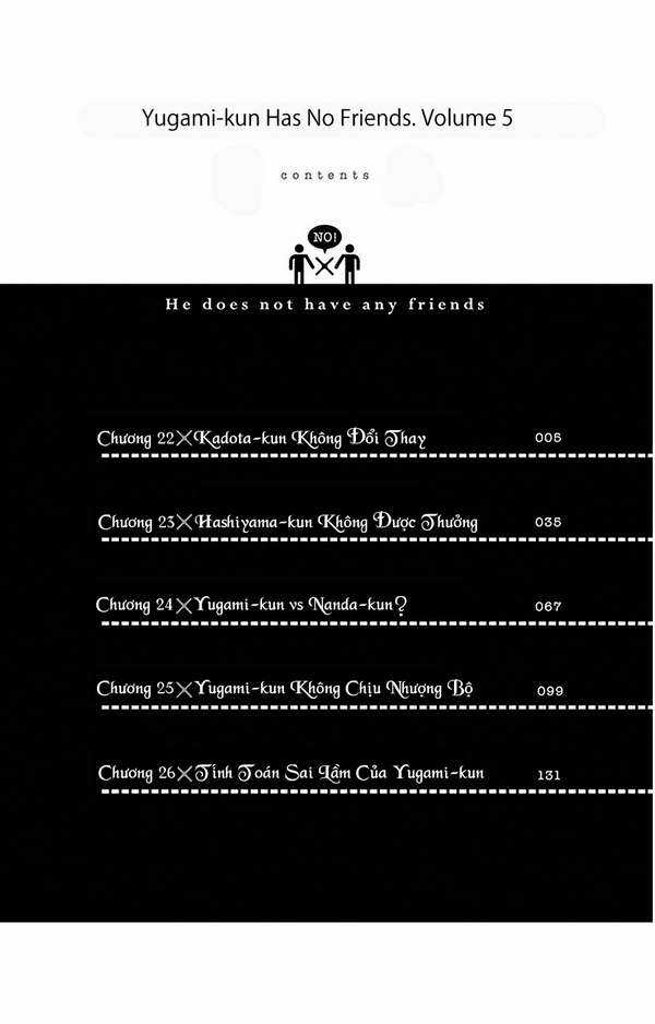 Yugami-kun ni wa Tomodachi ga Inai Chapter 22 trang 3