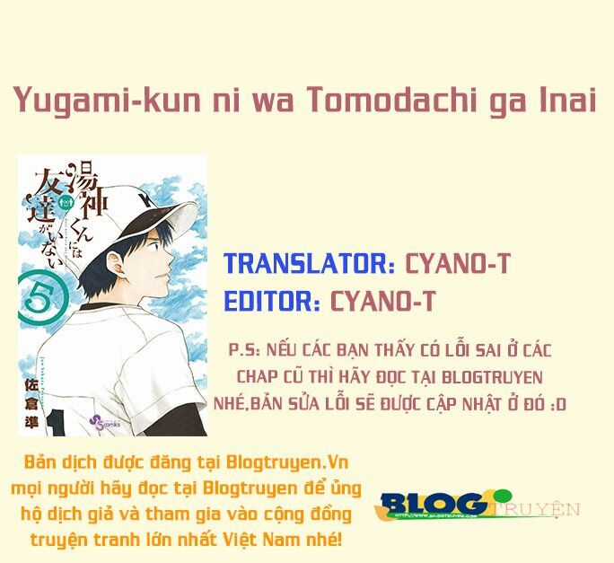 Yugami-kun ni wa Tomodachi ga Inai Chapter 23 trang 0