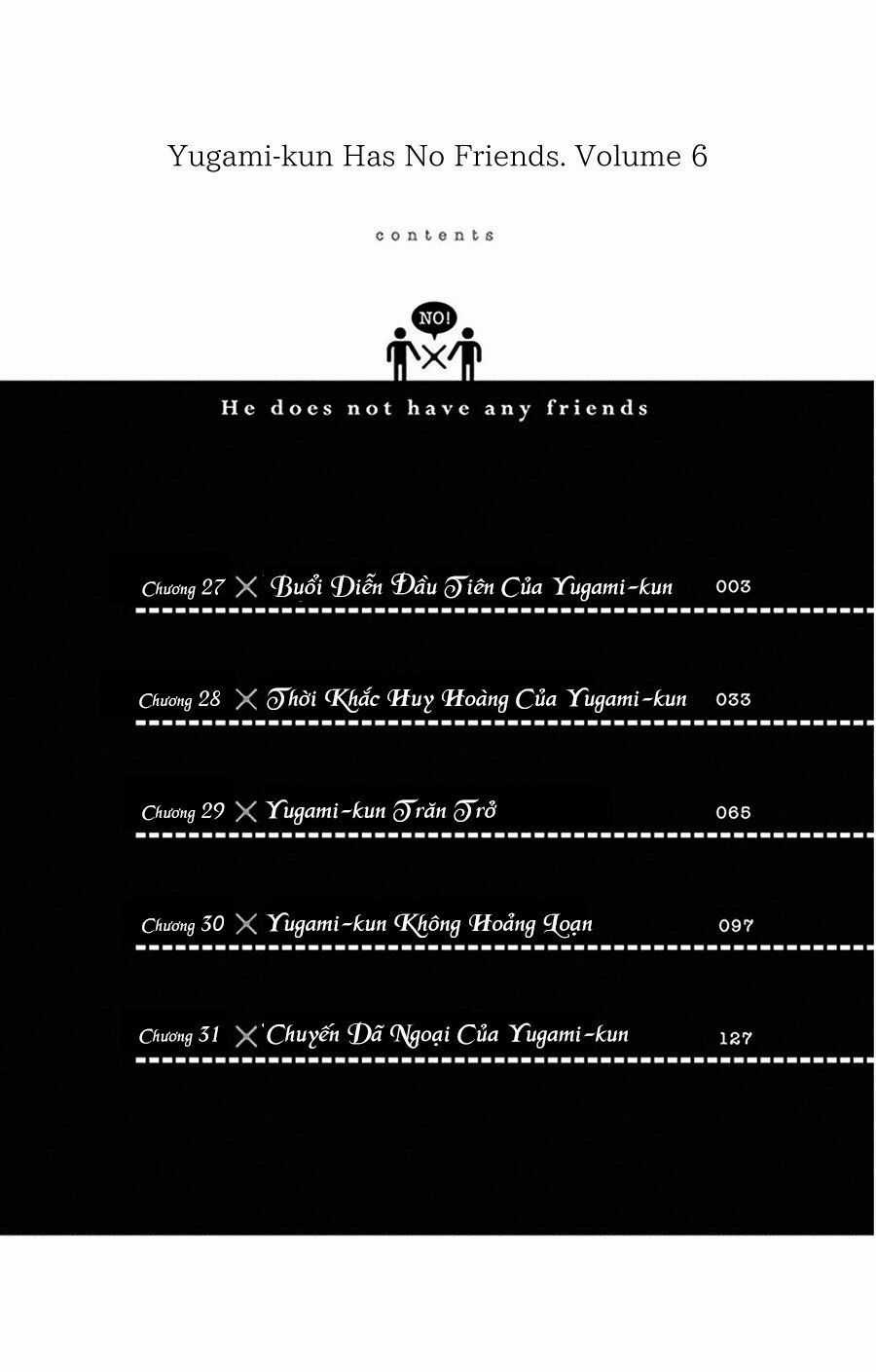 Yugami-kun ni wa Tomodachi ga Inai Chapter 27 trang 3