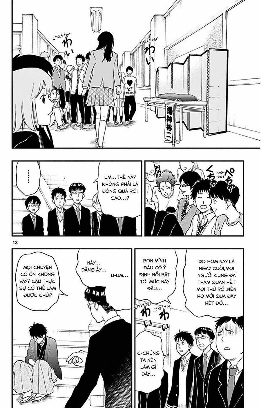 Yugami-kun ni wa Tomodachi ga Inai Chapter 28 trang 13