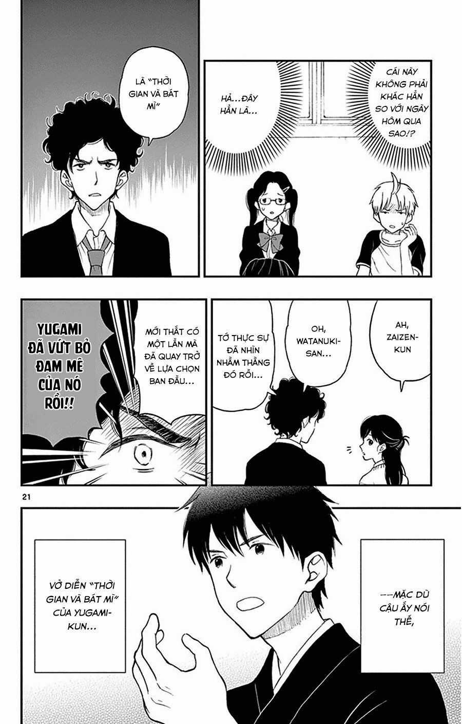 Yugami-kun ni wa Tomodachi ga Inai Chapter 28 trang 21