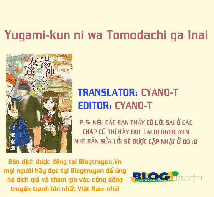 Yugami-kun ni wa Tomodachi ga Inai Chapter 35 trang 0