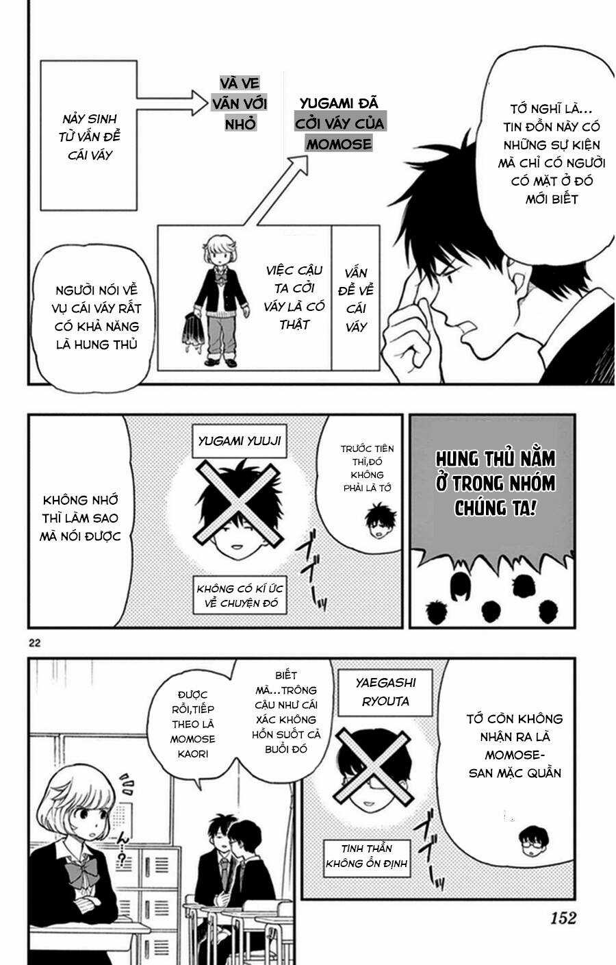 Yugami-kun ni wa Tomodachi ga Inai Chapter 36 trang 22