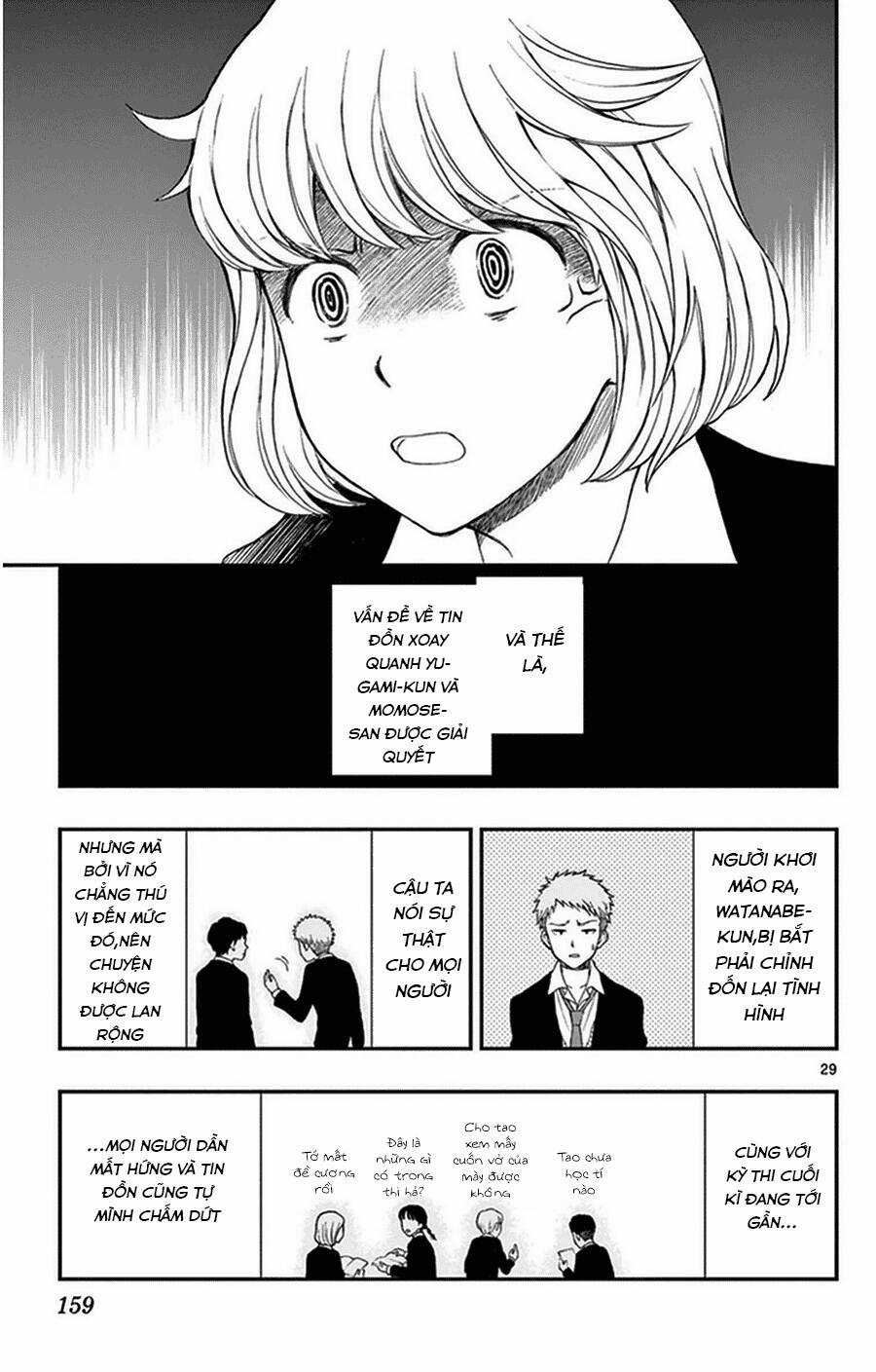 Yugami-kun ni wa Tomodachi ga Inai Chapter 36 trang 29