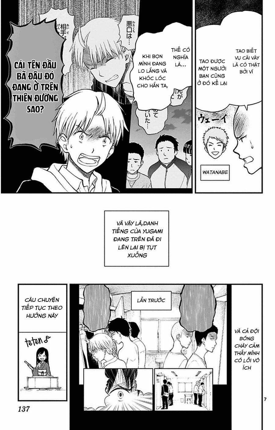 Yugami-kun ni wa Tomodachi ga Inai Chapter 36 trang 7