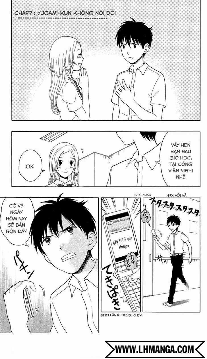 Yugami-kun ni wa Tomodachi ga Inai Chapter 7 trang 1