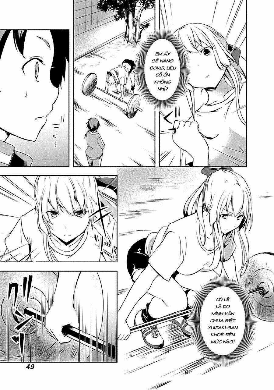 Yuizaki-San Ha Nageru Chapter 3 trang 10