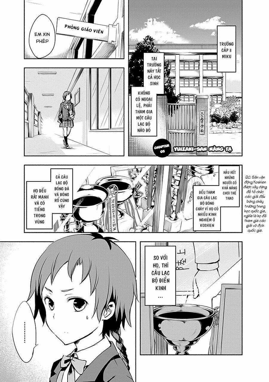 Yuizaki-San Ha Nageru Chapter 3 trang 2
