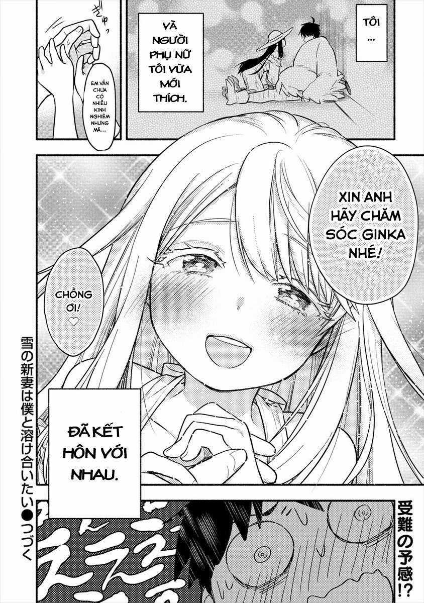 Yuki no Niiduma wa Boku to Tokeaitai Chapter 1 trang 34