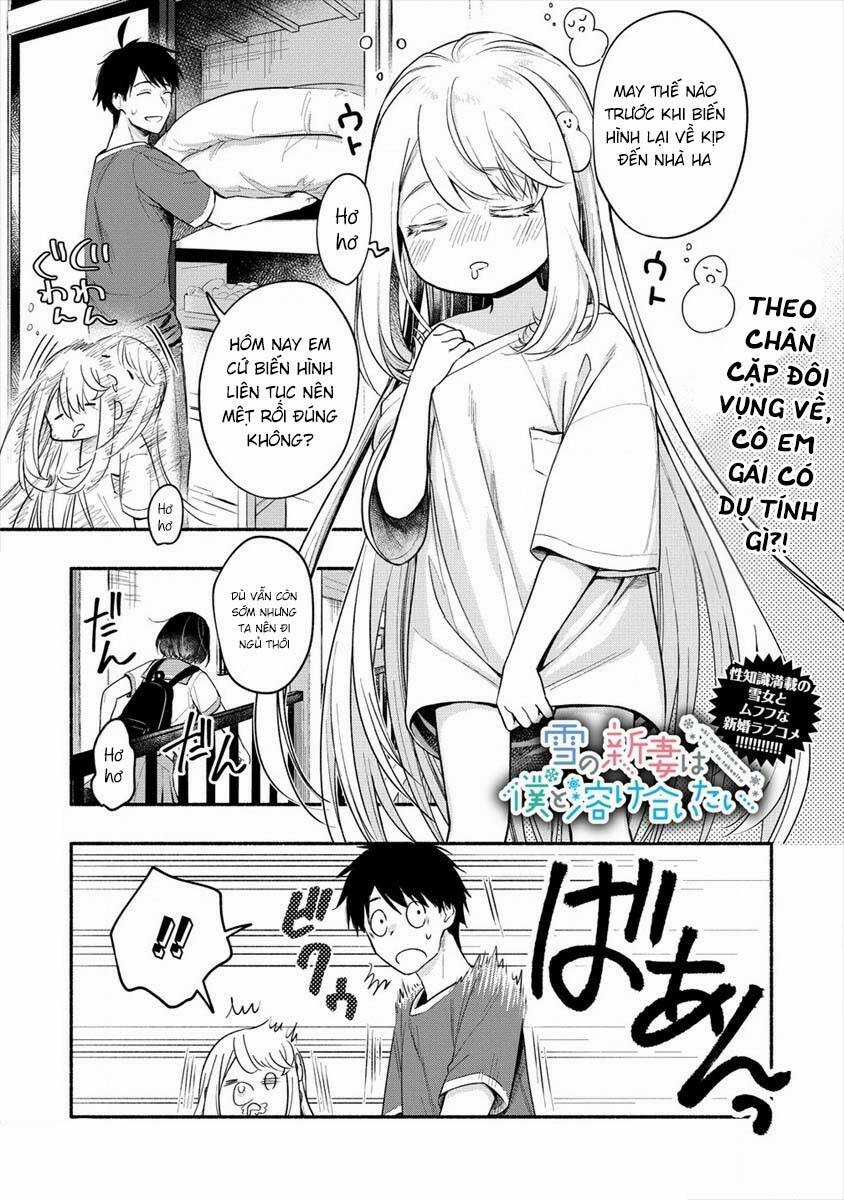 Yuki no Niiduma wa Boku to Tokeaitai Chapter 11 trang 3