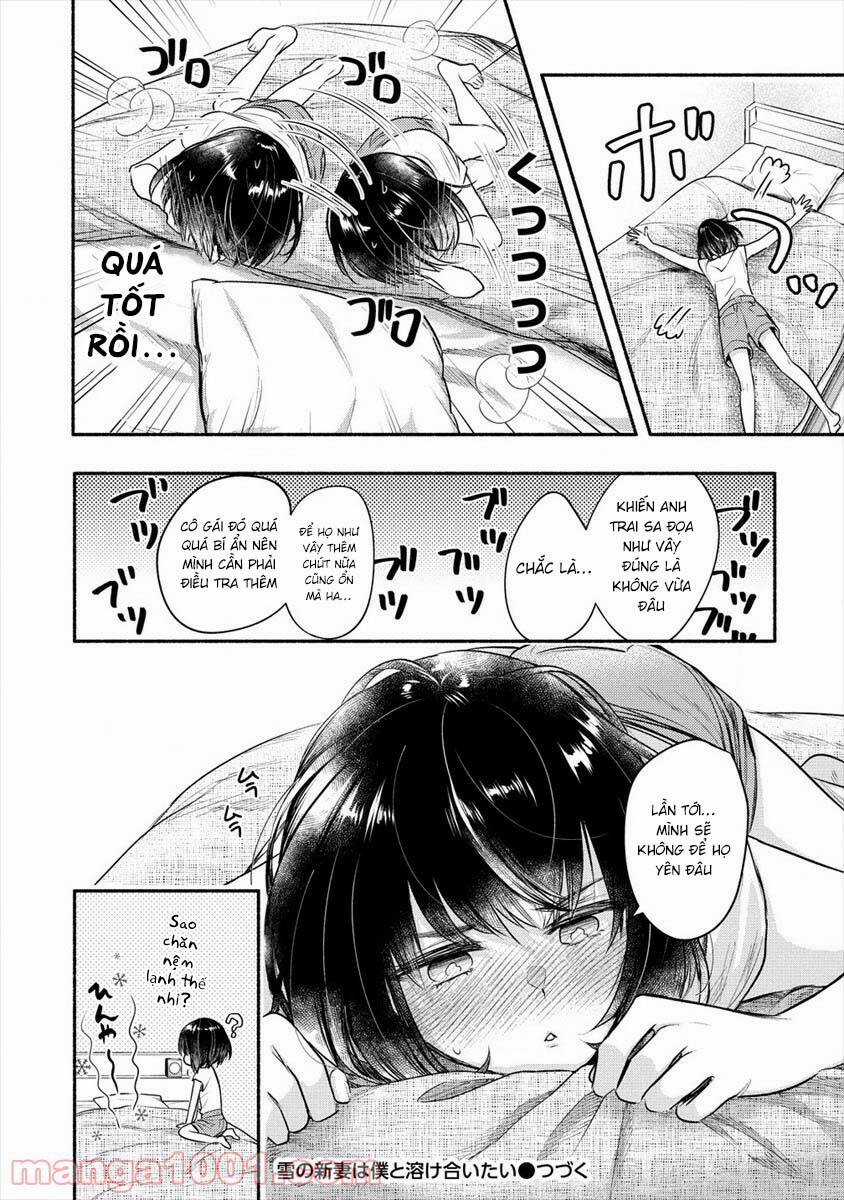 Yuki no Niiduma wa Boku to Tokeaitai Chapter 11 trang 32