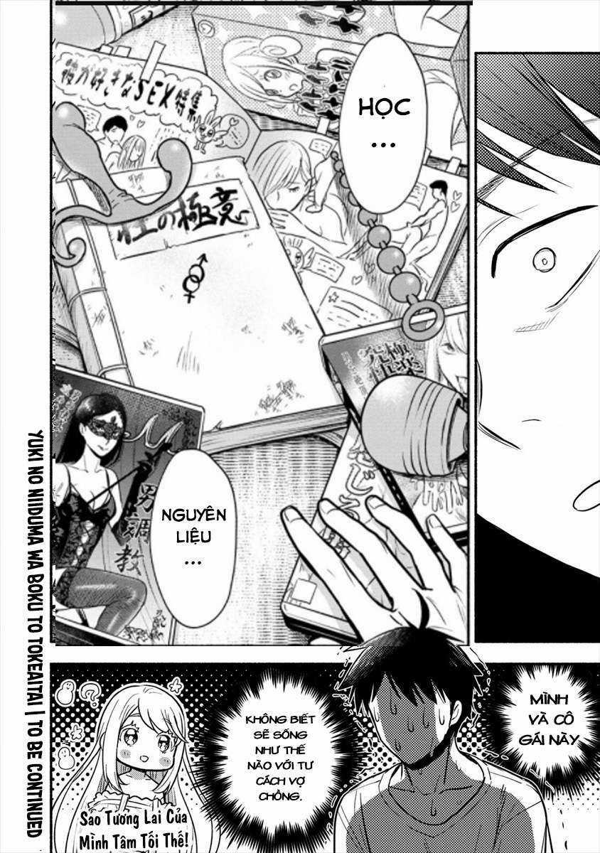 Yuki no Niiduma wa Boku to Tokeaitai Chapter 2 trang 34