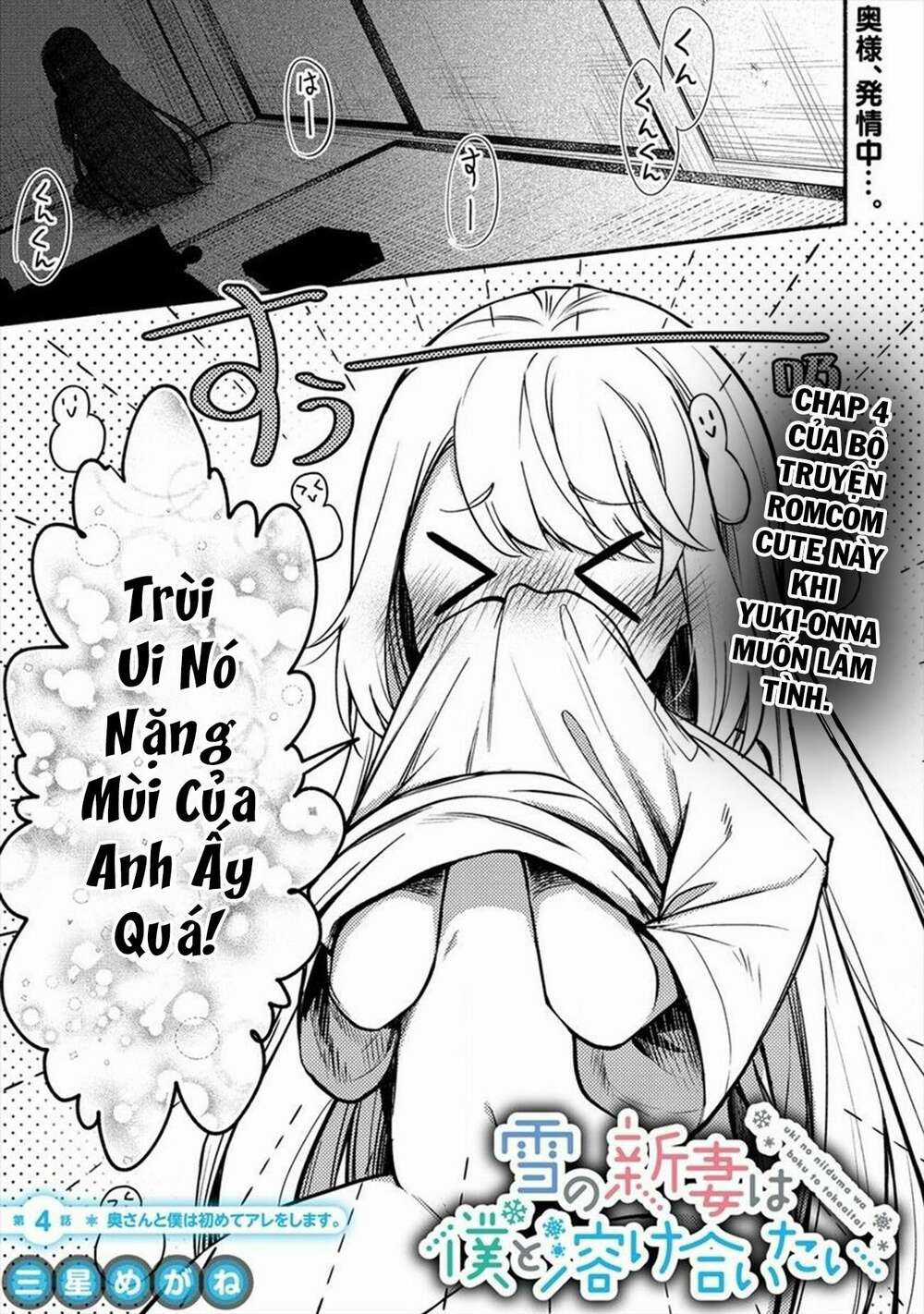 Yuki no Niiduma wa Boku to Tokeaitai Chapter 4 trang 3