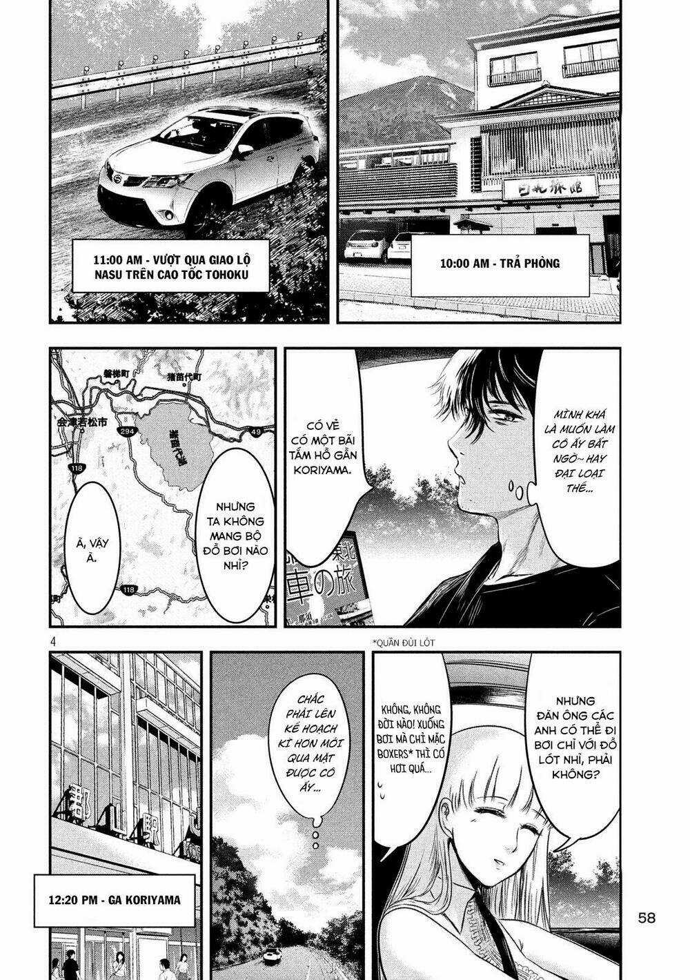 Yukionna To Kani Wo Kuu Chapter 10 trang 4