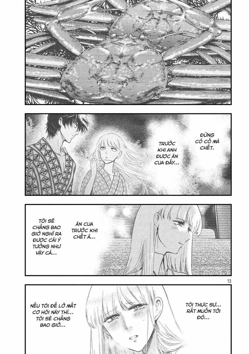 Yukionna To Kani Wo Kuu Chapter 23 trang 14
