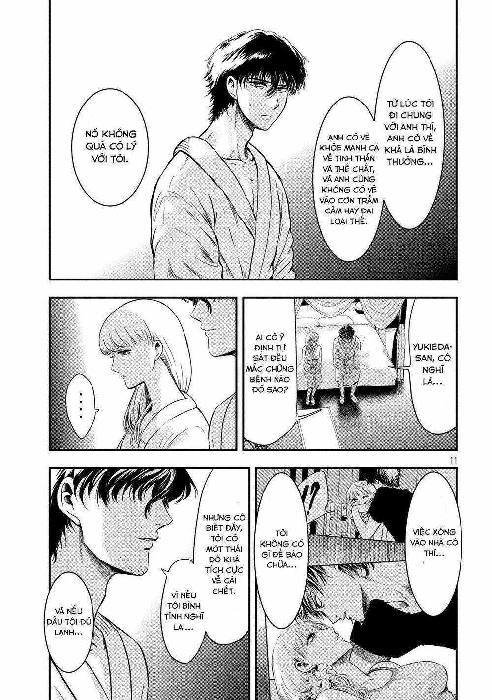 Yukionna To Kani Wo Kuu Chapter 4 trang 11