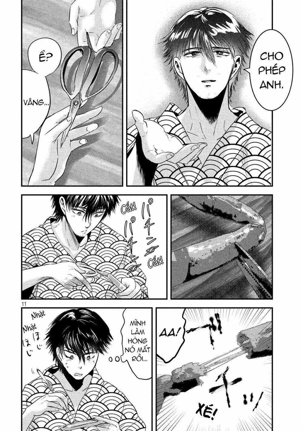 Yukionna To Kani Wo Kuu Chapter 59 trang 9