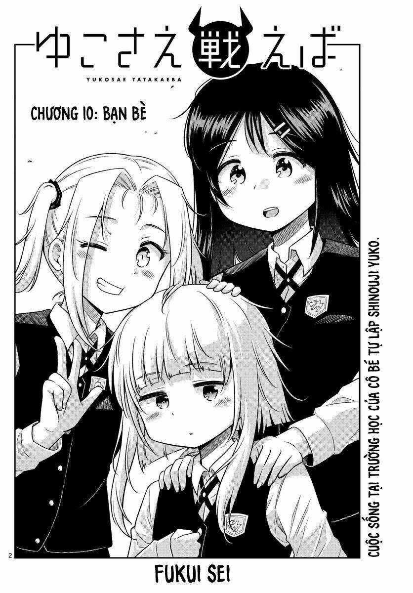 Yuko Sae Tatakaeba Chapter 10 trang 3