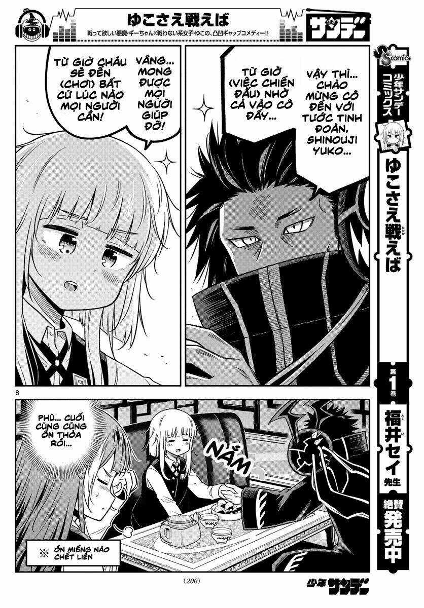 Yuko Sae Tatakaeba Chapter 22 trang 9