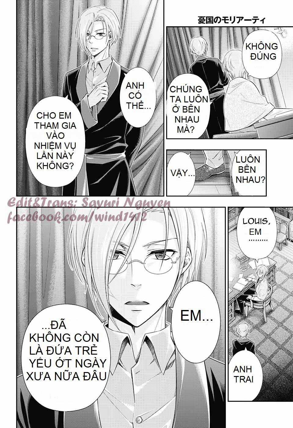 Yukoku No Moriarty Chapter 10 trang 40