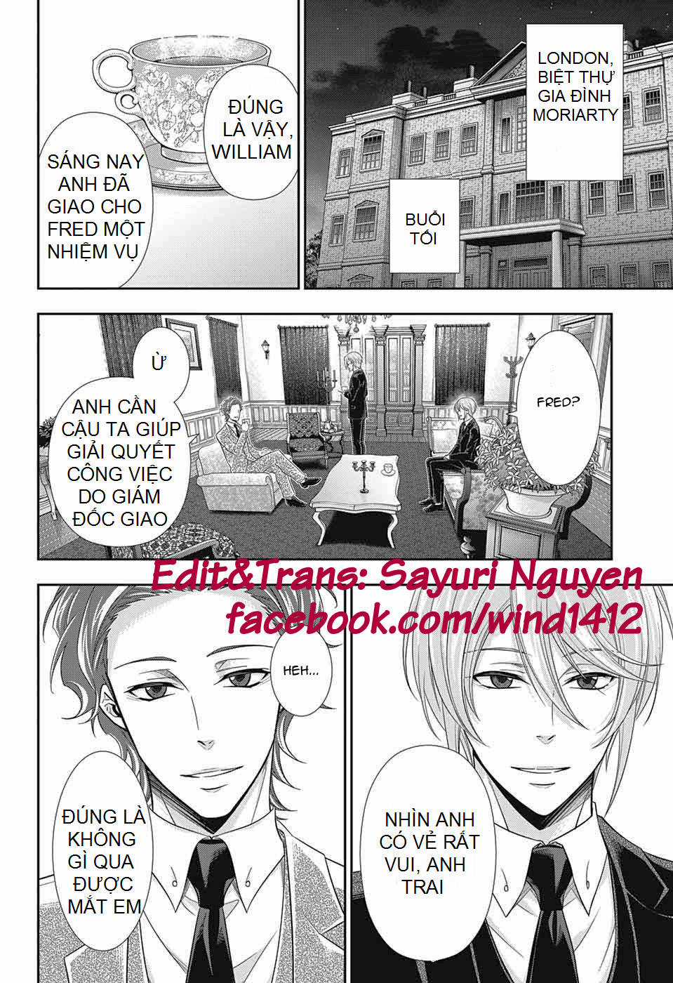 Yukoku No Moriarty Chapter 18 trang 1