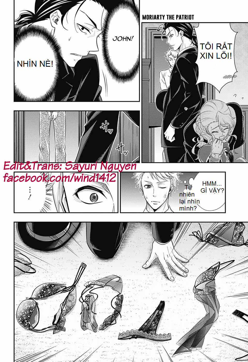 Yukoku No Moriarty Chapter 18 trang 27