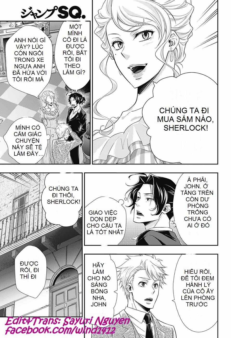 Yukoku No Moriarty Chapter 19 trang 16