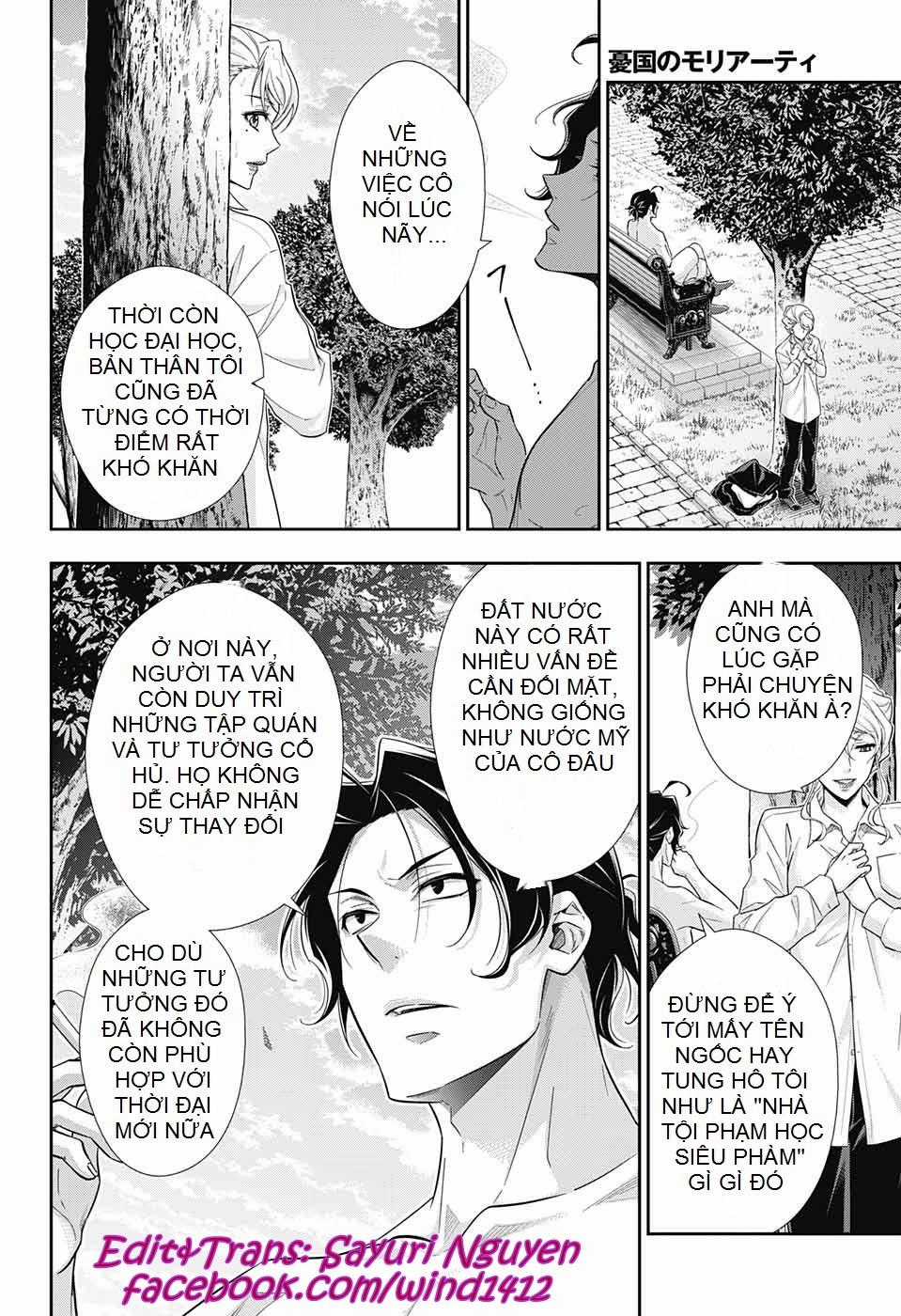 Yukoku No Moriarty Chapter 19 trang 39