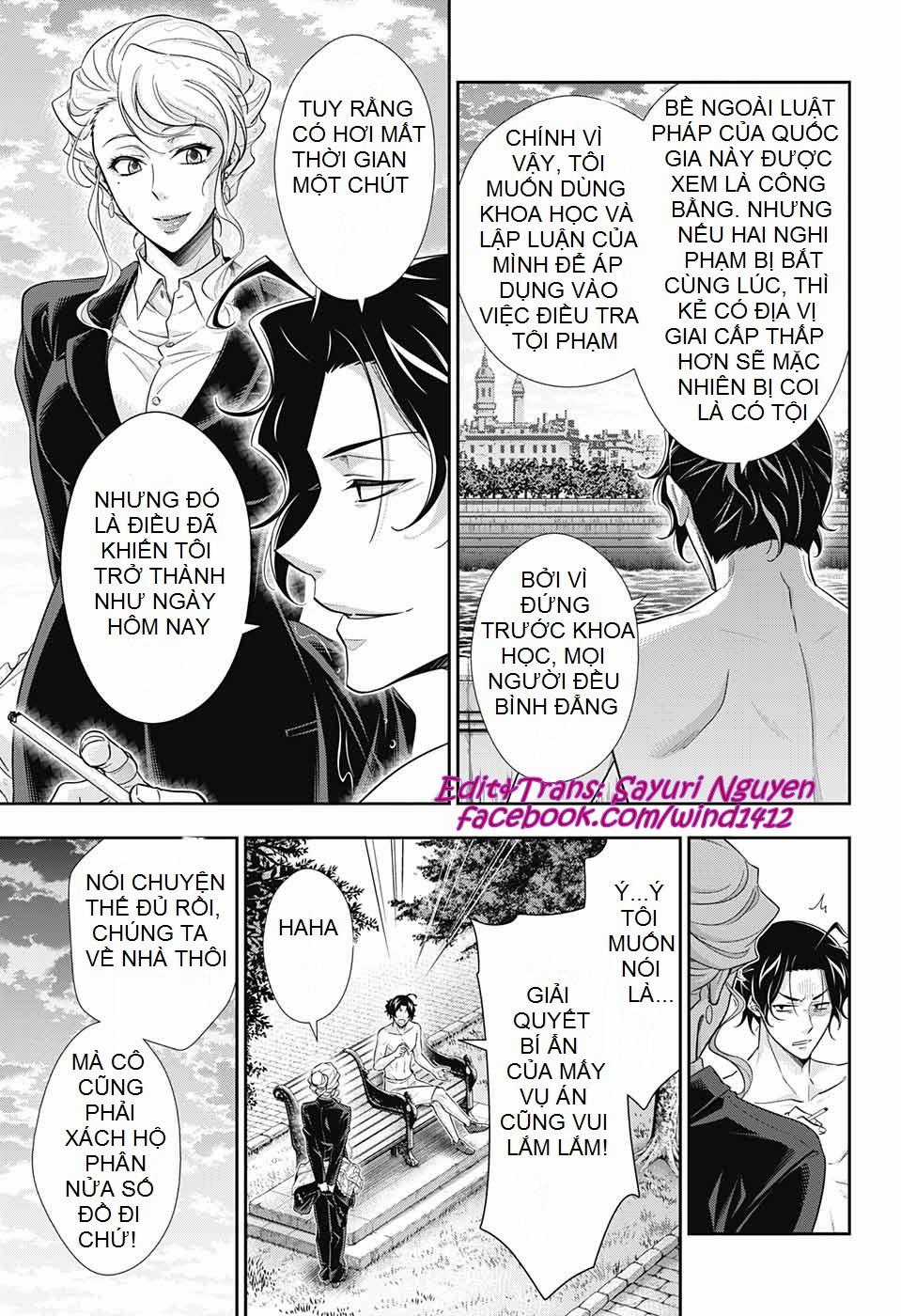 Yukoku No Moriarty Chapter 19 trang 40
