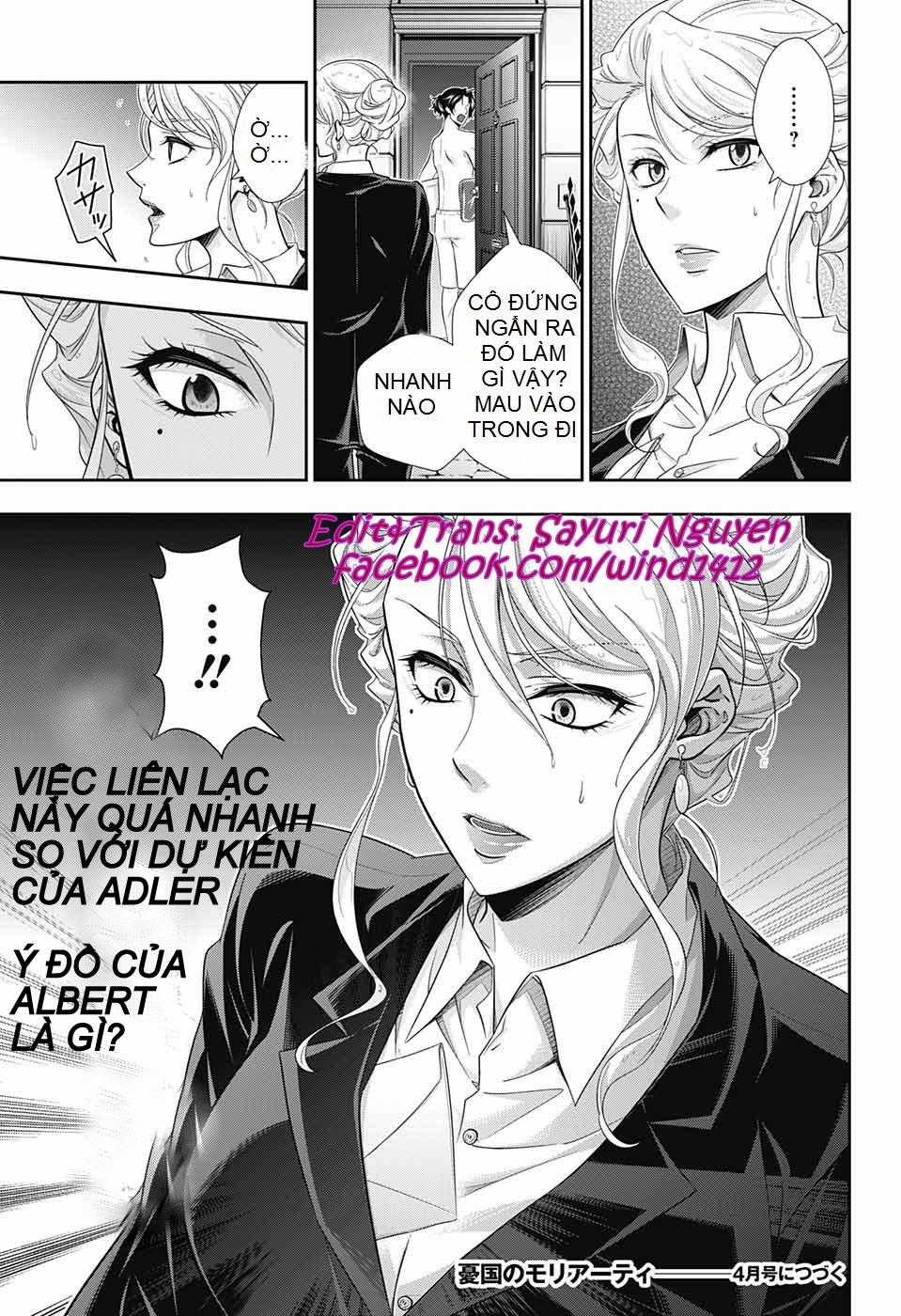 Yukoku No Moriarty Chapter 19 trang 44