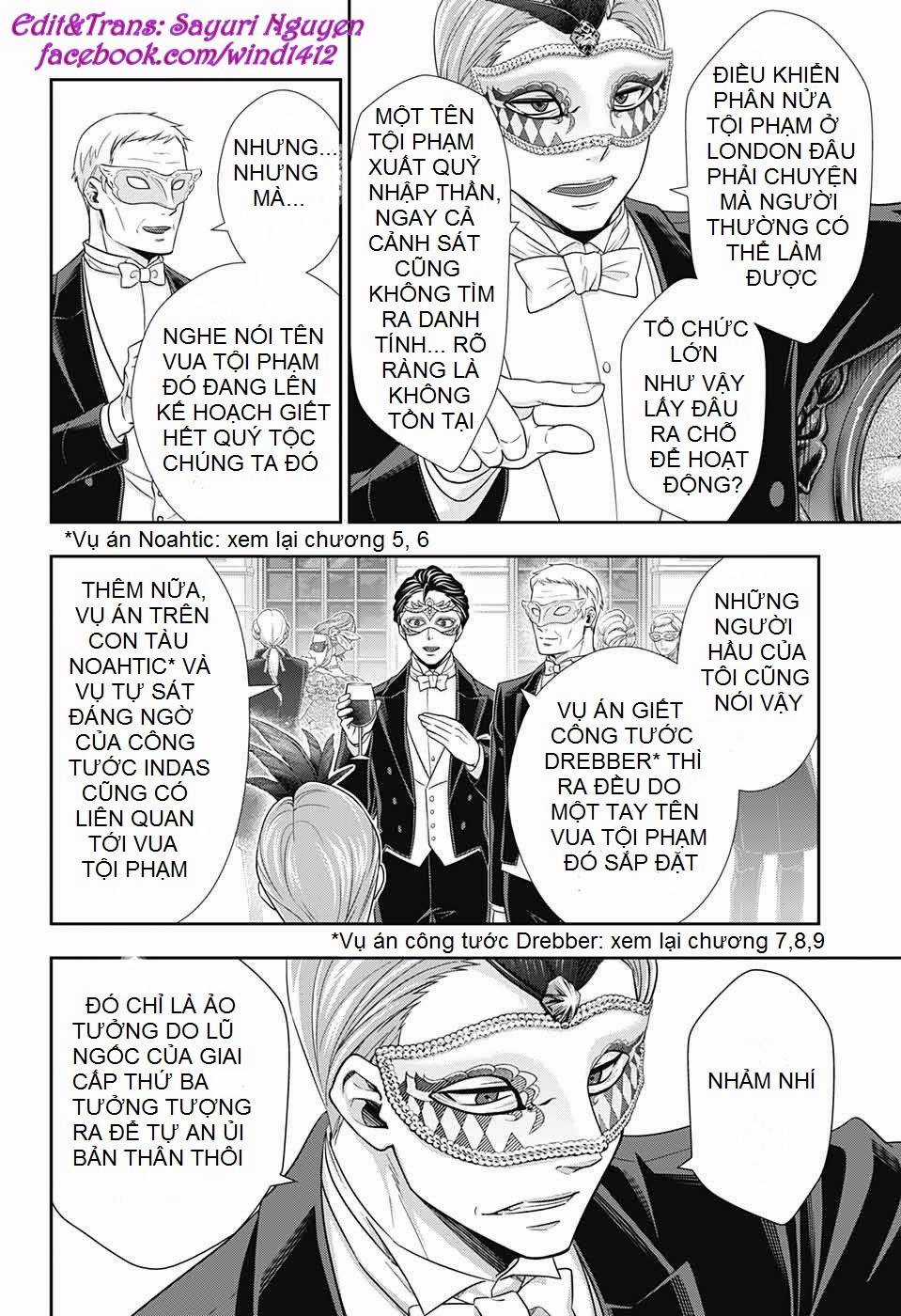 Yukoku No Moriarty Chapter 20 trang 16