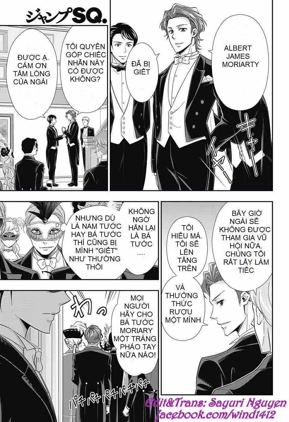 Yukoku No Moriarty Chapter 20 trang 23