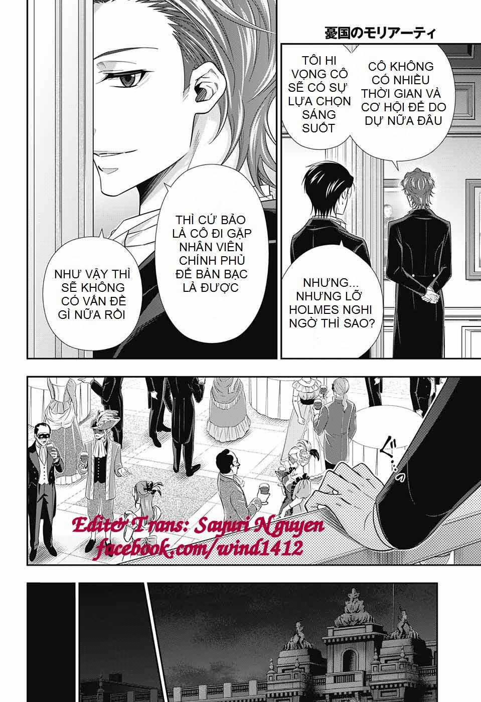 Yukoku No Moriarty Chapter 21 trang 11