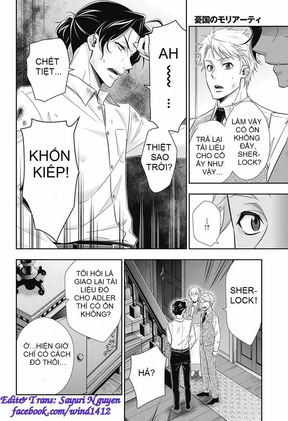 Yukoku No Moriarty Chapter 21 trang 40