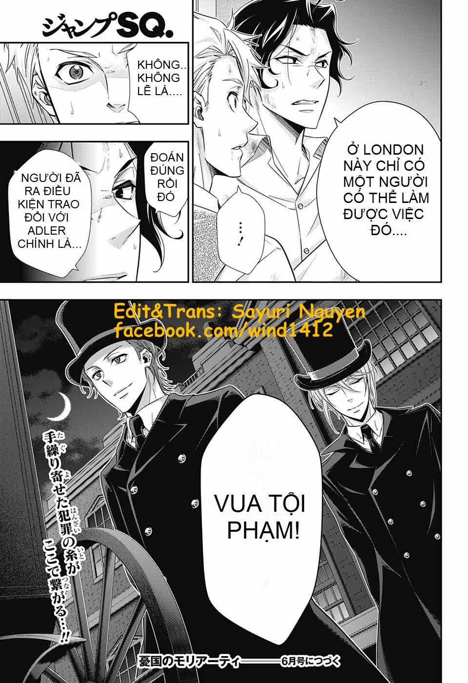 Yukoku No Moriarty Chapter 21 trang 43