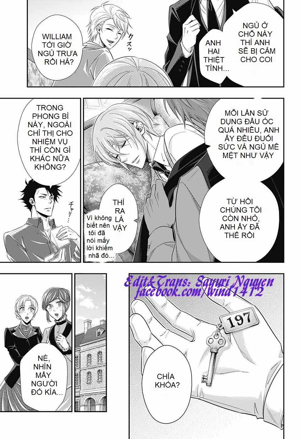 Yukoku No Moriarty Chapter 24 trang 16