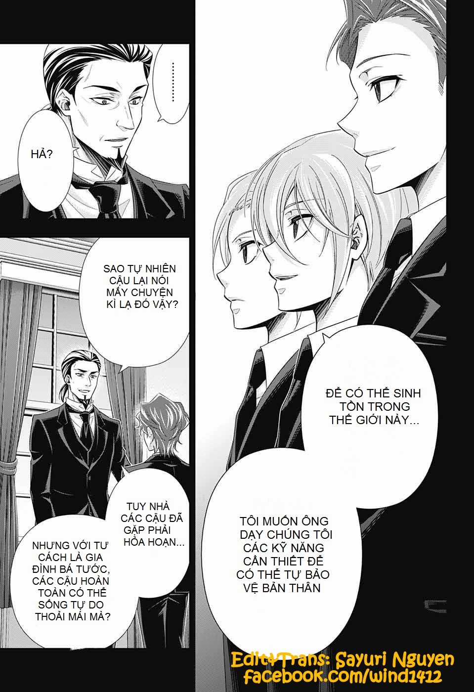 Yukoku No Moriarty Chapter 25 trang 12