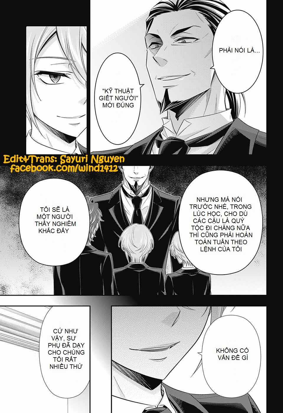 Yukoku No Moriarty Chapter 25 trang 14