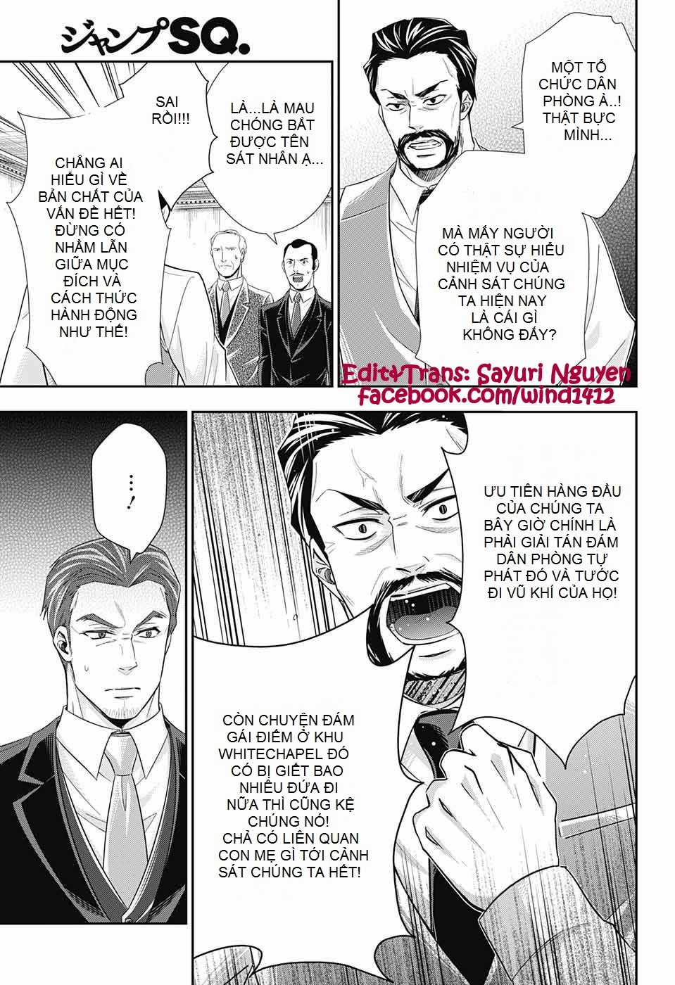 Yukoku No Moriarty Chapter 25 trang 26