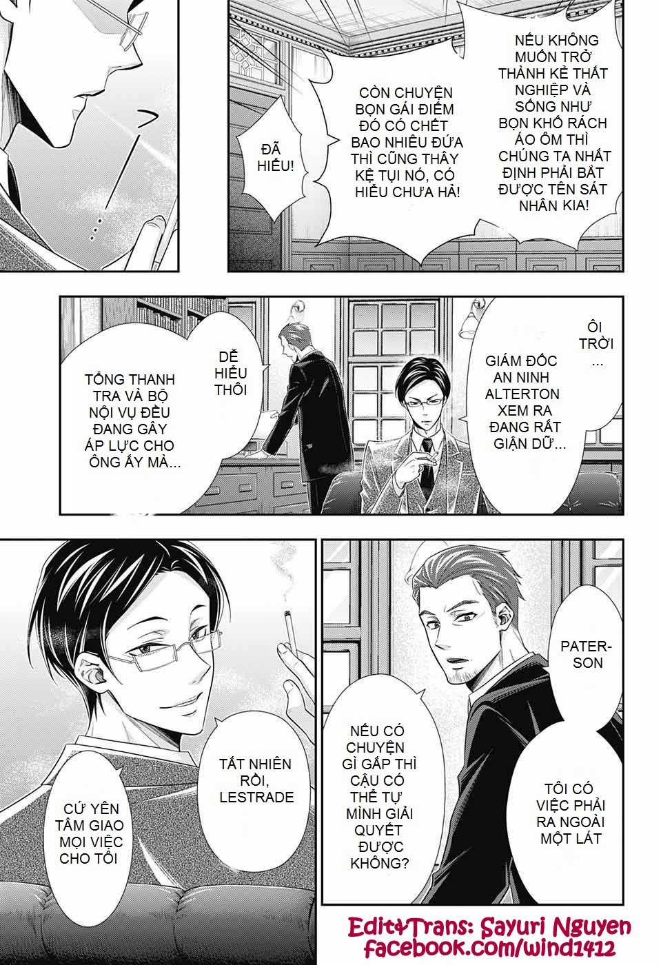 Yukoku No Moriarty Chapter 25 trang 28