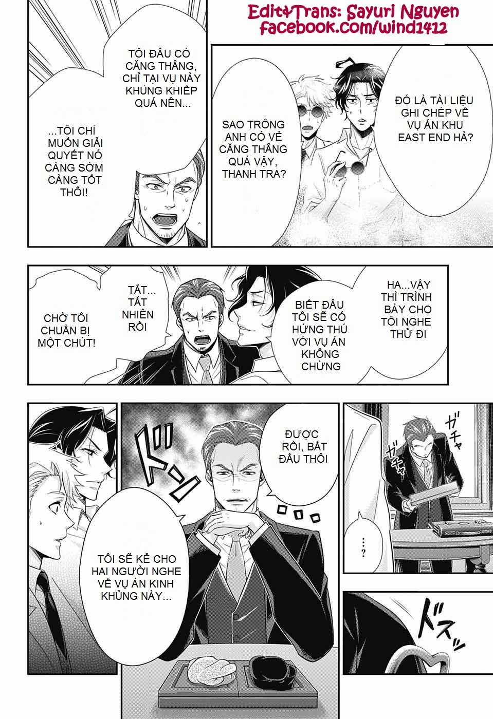 Yukoku No Moriarty Chapter 25 trang 33